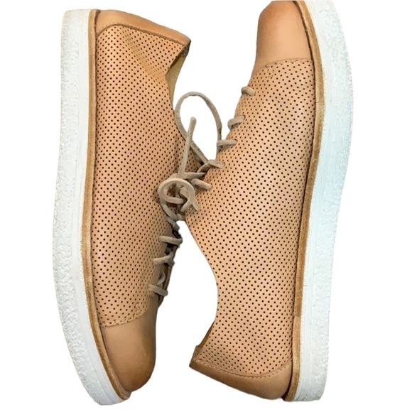 - Kork-Ease Tan Margaret Leather Oxford Shoe Sneaker - Picture 3 of 7